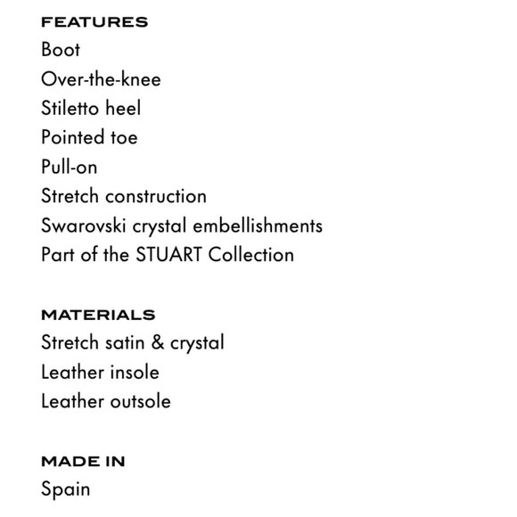NWT STUART WEITZMAN Ultrastuart Cosmic 3.9" Crystal Embellished Knee Boots SIze8 - Picture 10 of 11